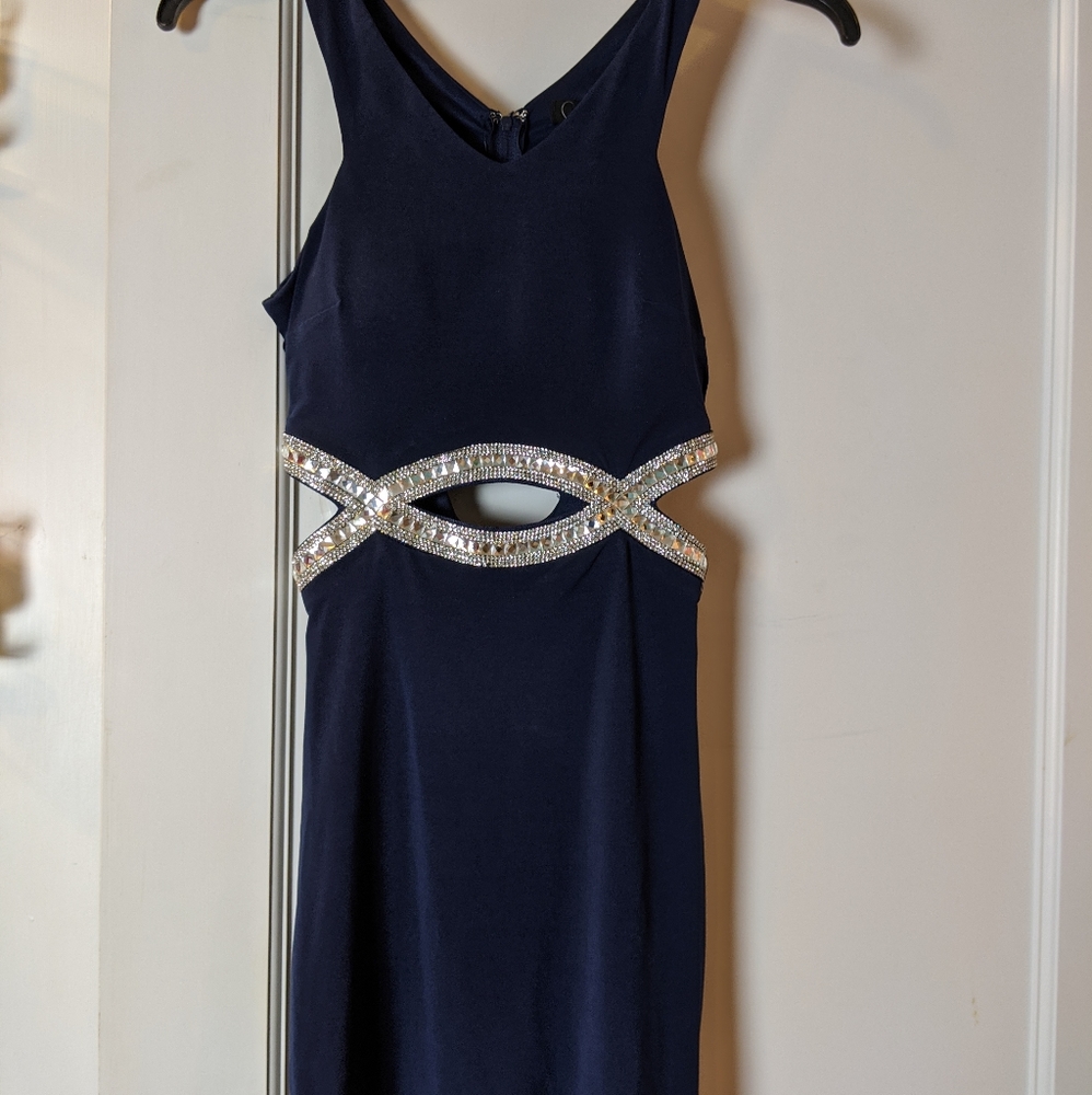 Navy blue Size 1 formal Dress